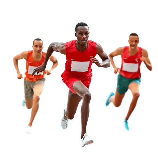 The 100m Dash event