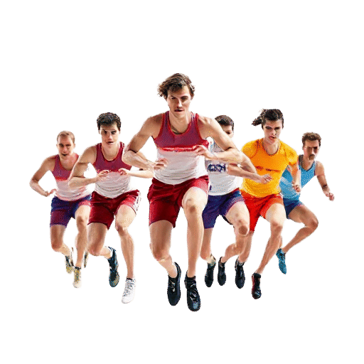 Heptathlon race