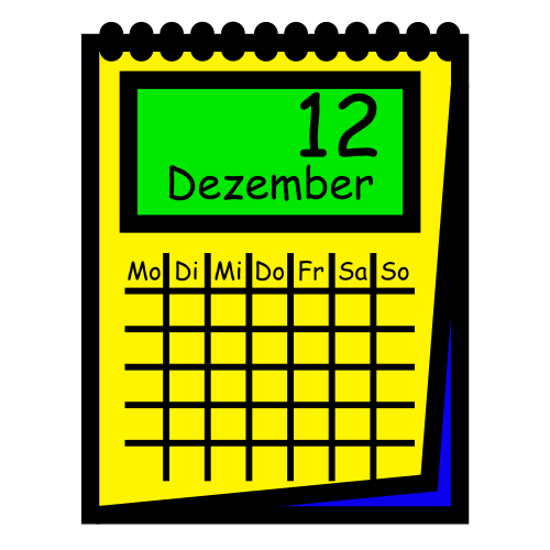 Décembre Allemand