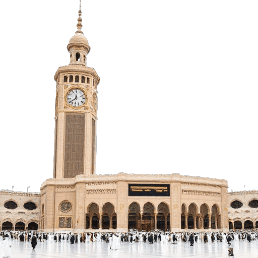 Abraj Al Bait Clock Tower Mecca, Saudi Arabia