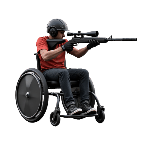 Para Rifle shooting