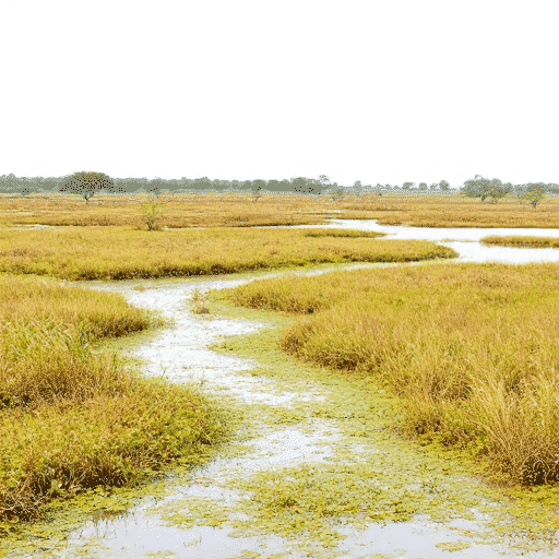 Brackish wetlands