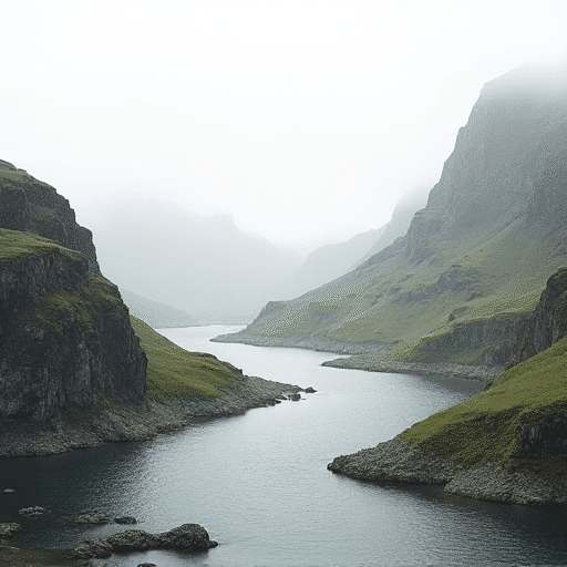 Drowned valleys