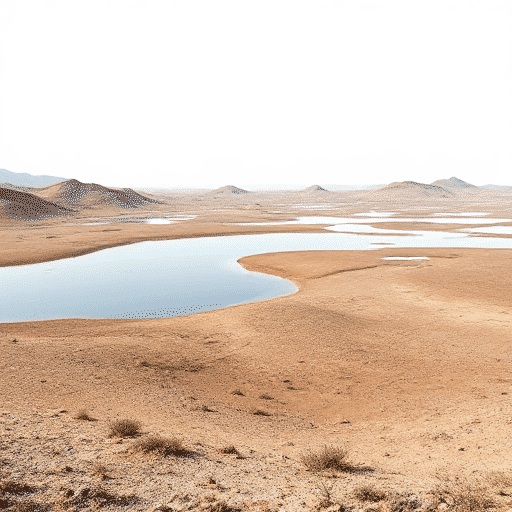 Dry lakes