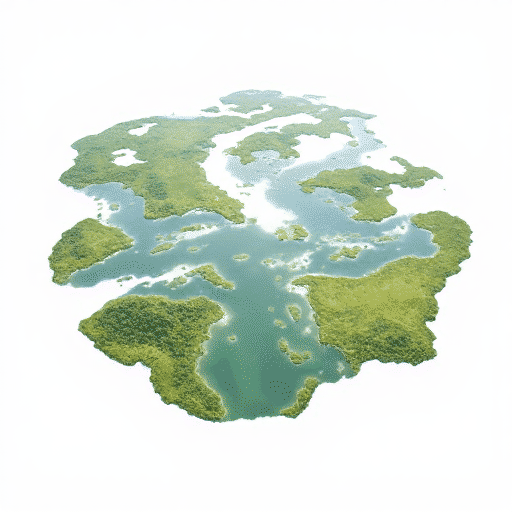 Estuarine deltas