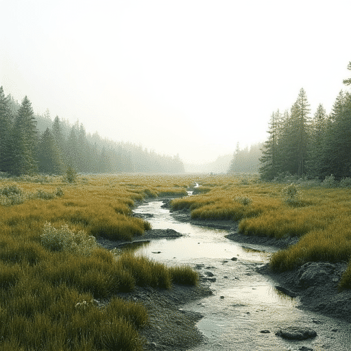Peat bogs