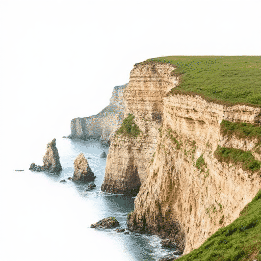 Sea cliffs