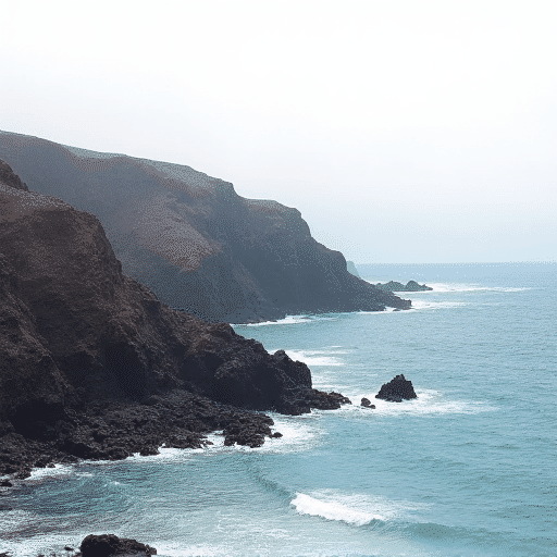 Volcanic coastlines
