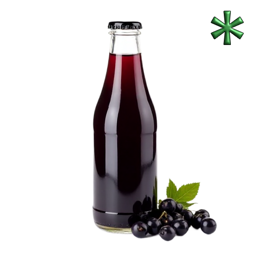 blackcurrant juice bottles
