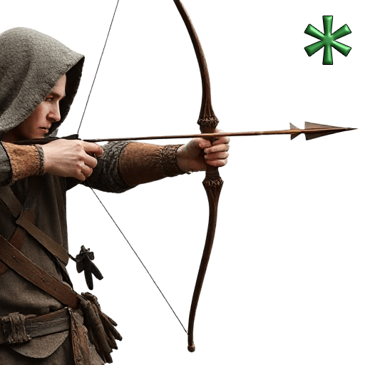 bow and arrows