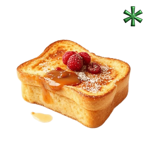 Brioche french pieces of toast