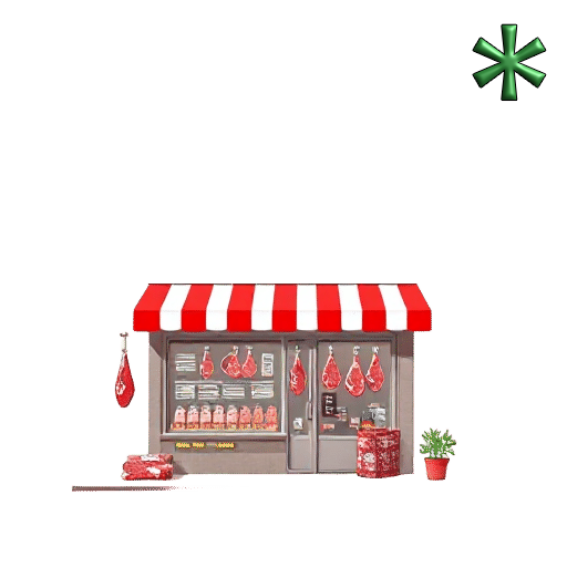 butcher shops