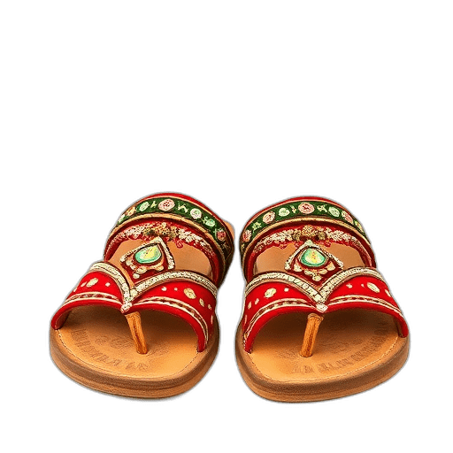 decorated sandals