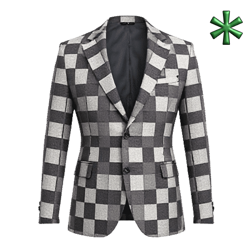 chequered suit jackets