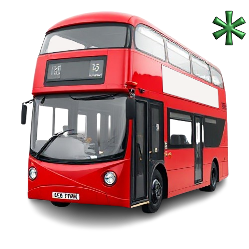 double decker buses