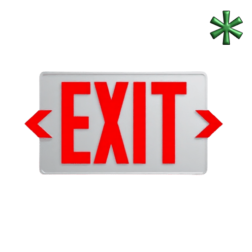 exit signs