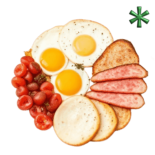 full English breakfasts