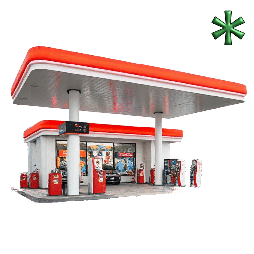 gas stations