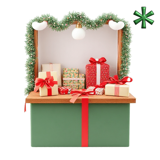 gift wrapping stations