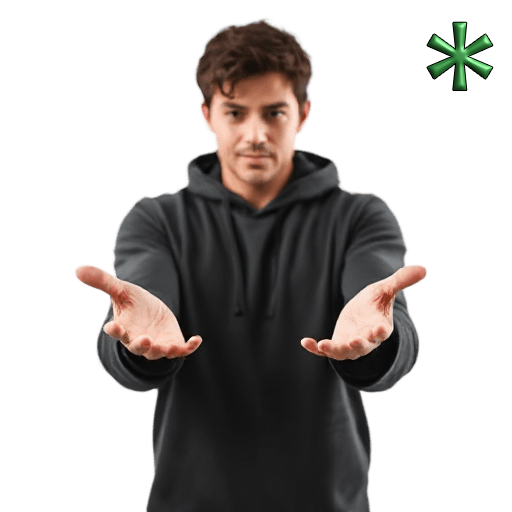 holding out their hands