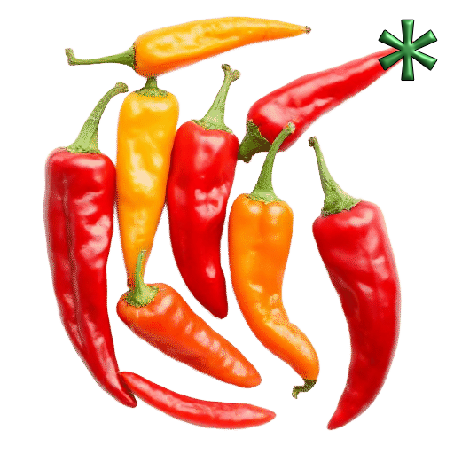 hot peppers