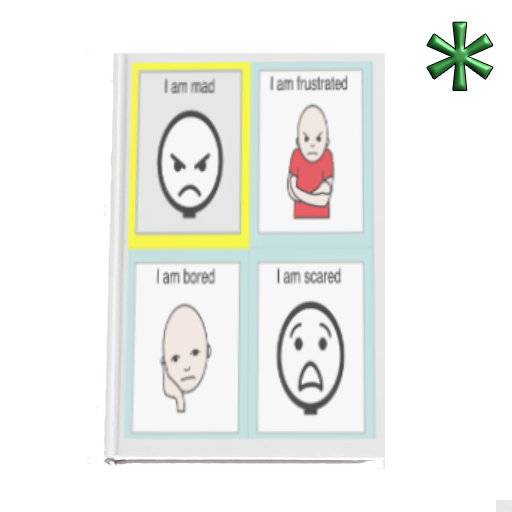 laminated communication sheet with picturess