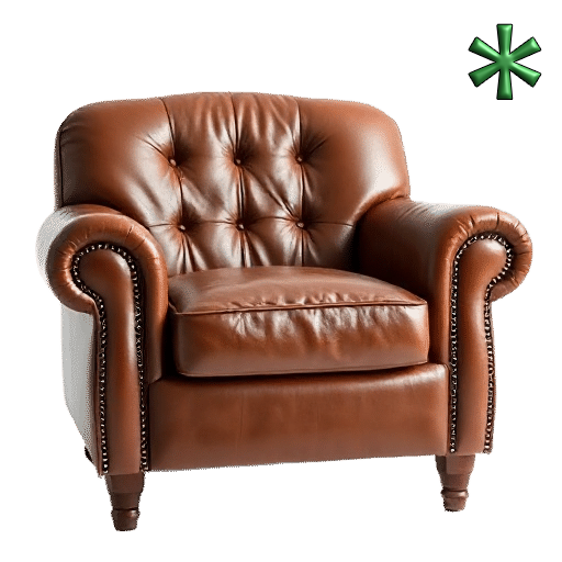 leather armchairs