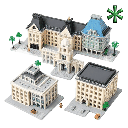 LEGO architecture set toys