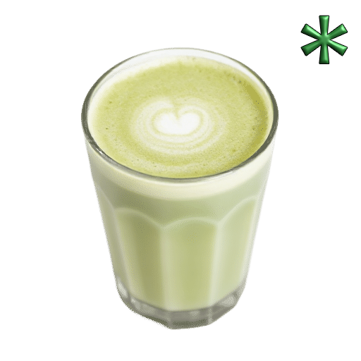 Matcha lattes