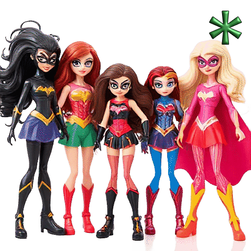 Mattel DC Super Hero Girl toys