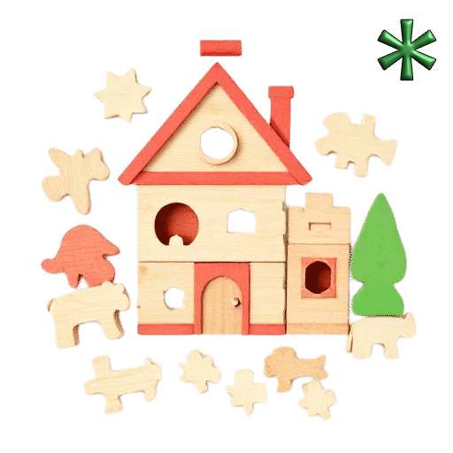 Melissa and Doug wooden puzzles