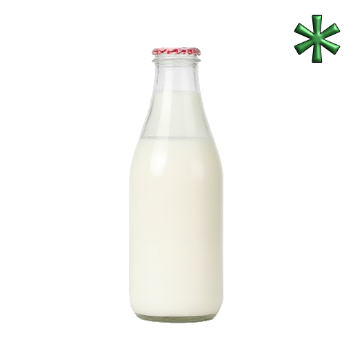 milk bottles