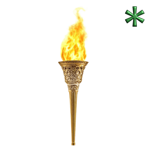 olympic torches