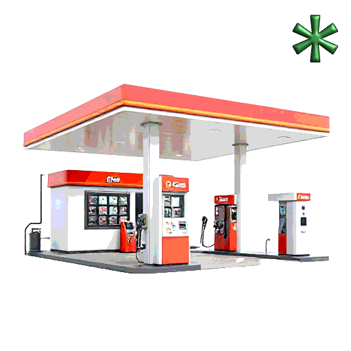 petrol stations