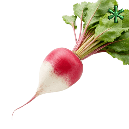 radishes