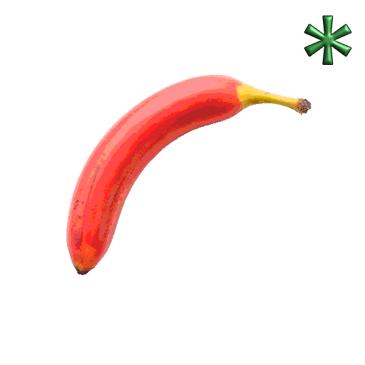 red bananas