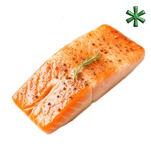 salmon slices
