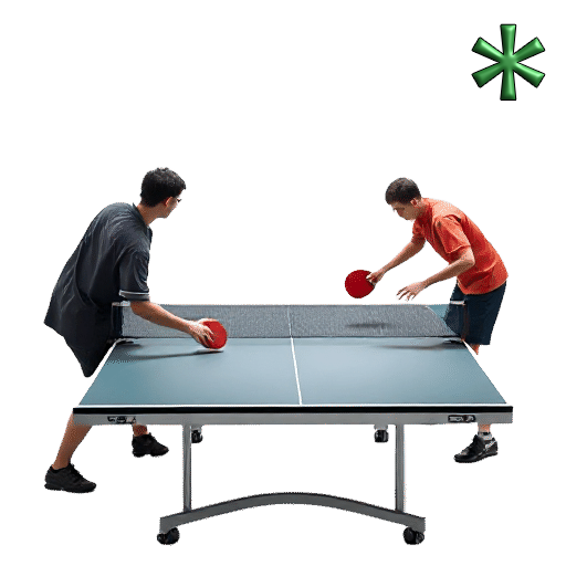 table tennis players