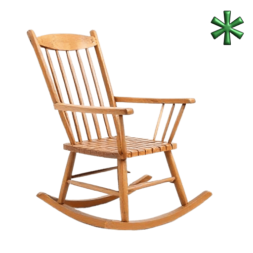 wooden rocking chairs