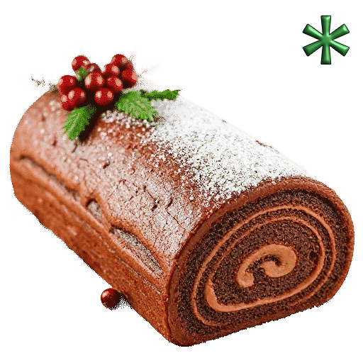 yule log cakes