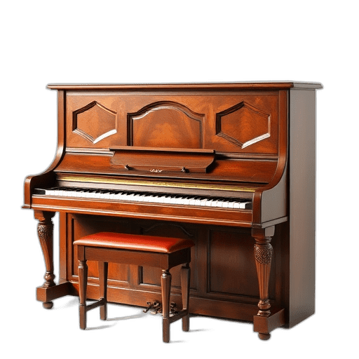 upright piano