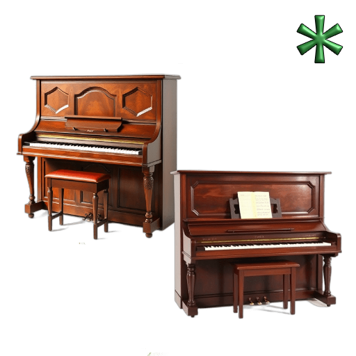 upright pianos