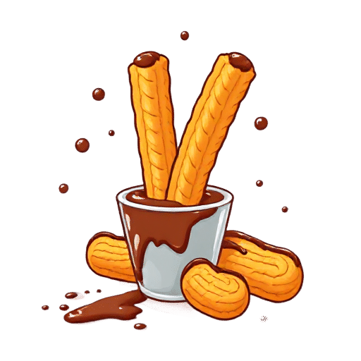 Churros con Chocolate