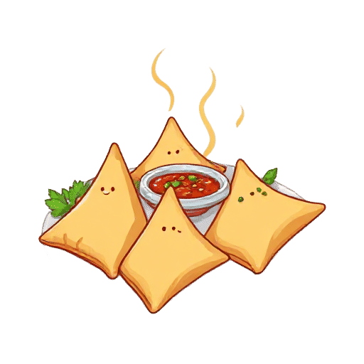 Samosas Chaat