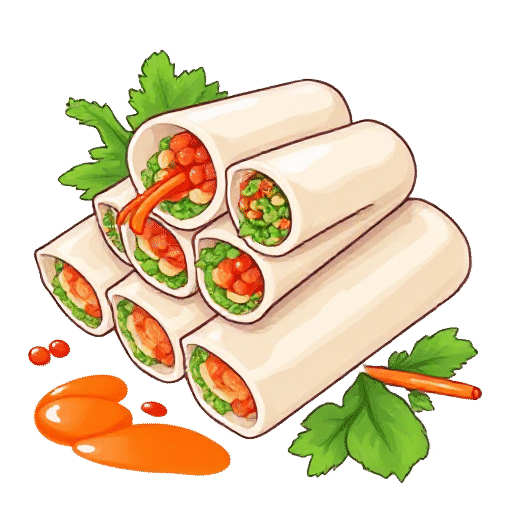 Spring Rolls Bánh Xèo