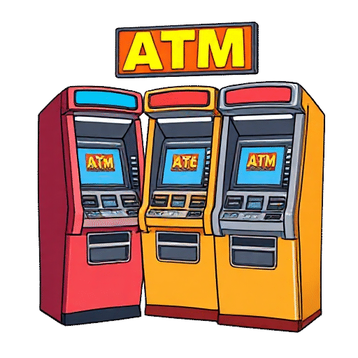 atm machines