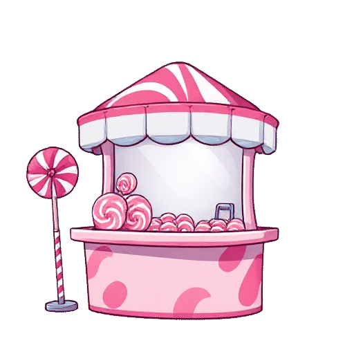 candy floss stand