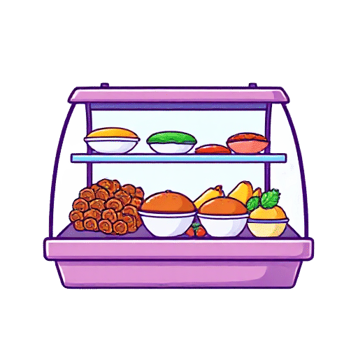 food display case