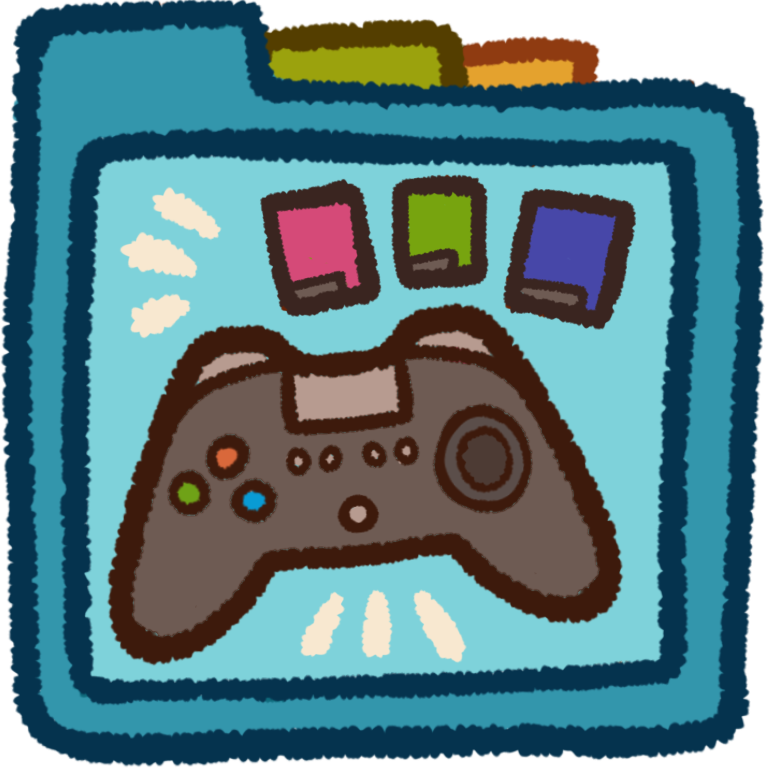 videogames folder