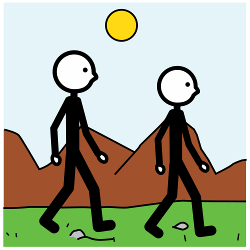 walk in the countryside